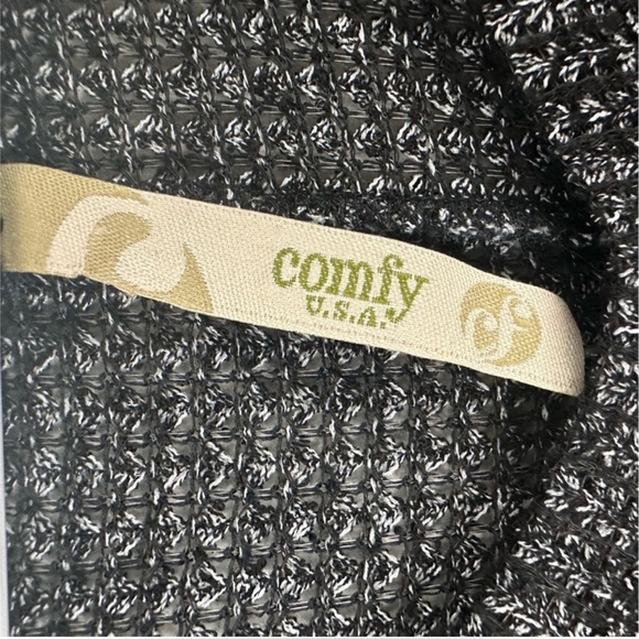 Comfy USA Stretch Knit Asymmetrical Midi Dress Lagenlook - Picture 3 of 4